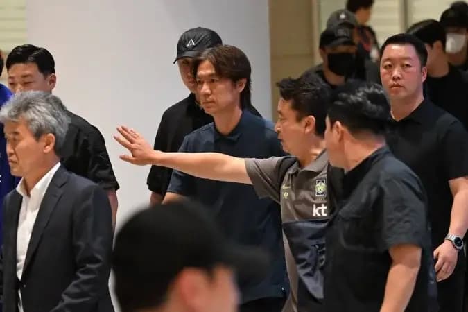 Ex-técnico da Coreia do Sul sofre ameaça de morte após eliminação