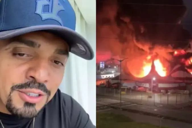 Incêndio destrói Circo do Tirullipa e humorista faz desabafo nas redes sociais