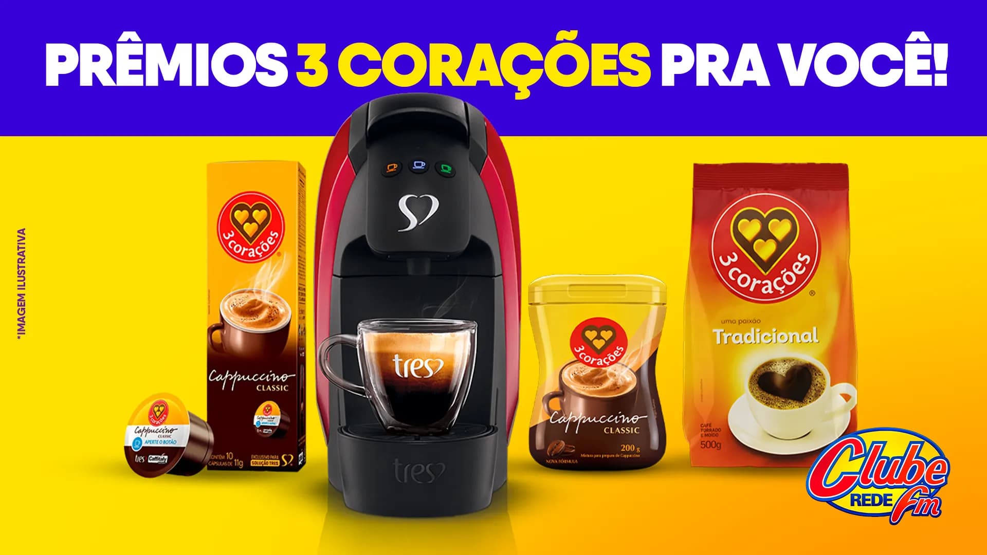 Muitos prêmios 3 corações aqui na Clube!