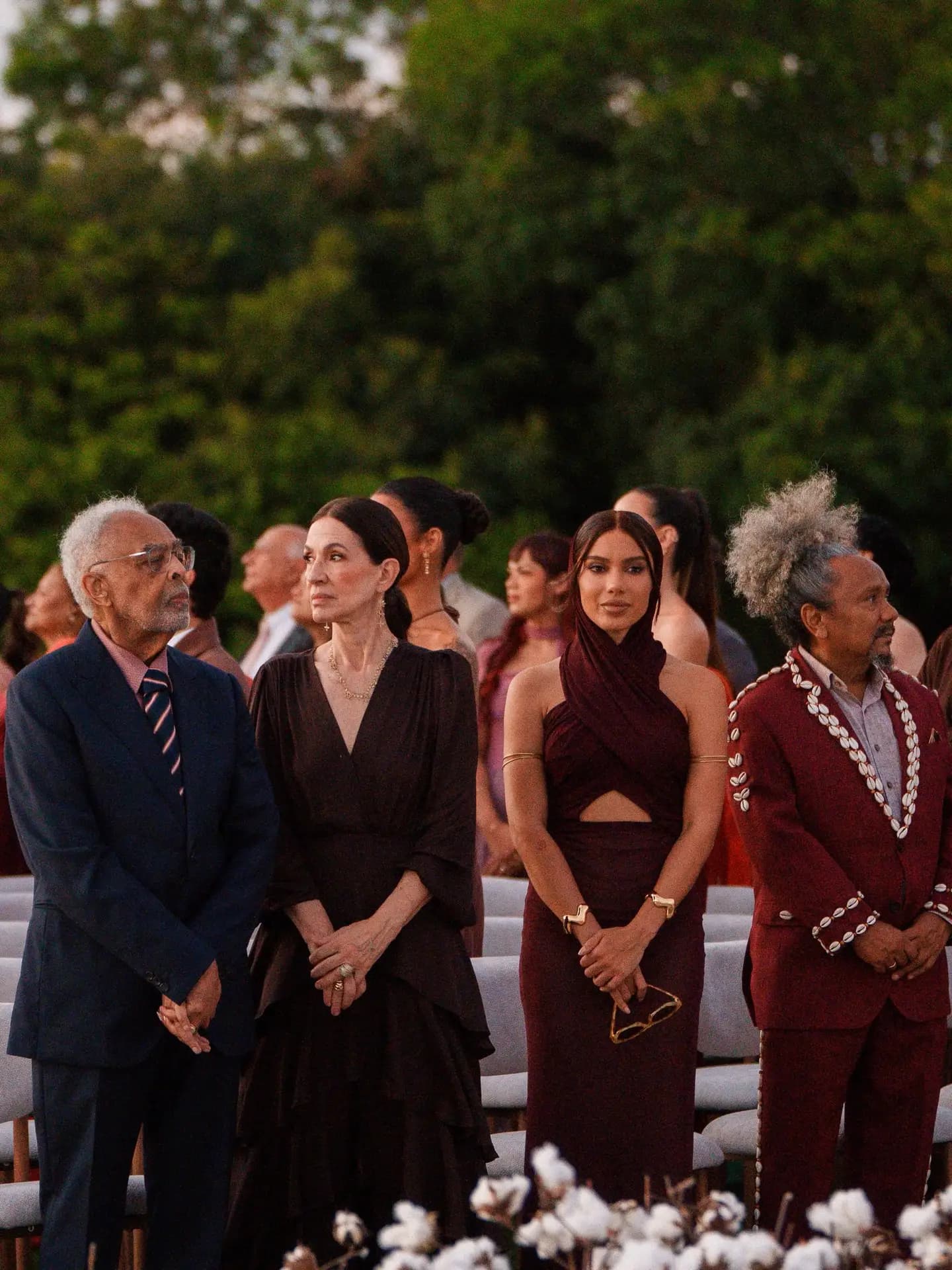 Anitta e Gilberto Gil são padrinhos de casamento de Juliette