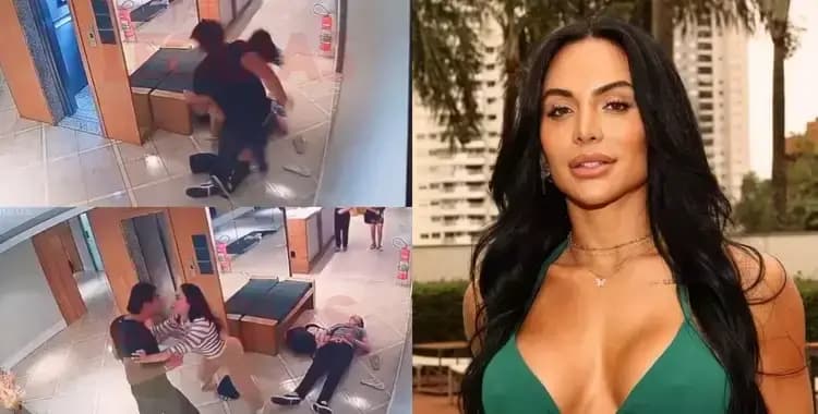 Jovem é internado após agressões em briga com Aline Mineiro e namorado