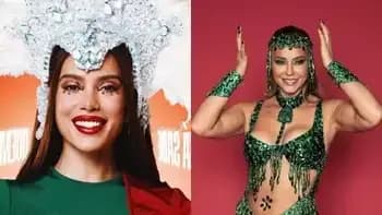 Anitta revela preocupação com Paolla Oliveira antes de Grande Rio