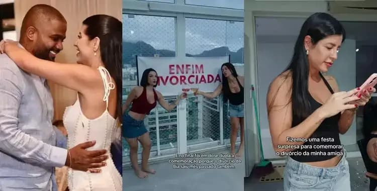 Festa de divórcio de ex de Arlindinho viraliza após fim com Erika Januza