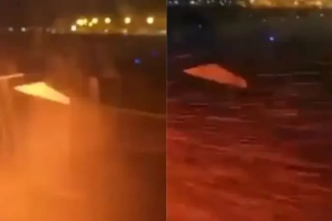 Avião pega fogo durante decolagem e aeroporto de Goiânia suspende voos