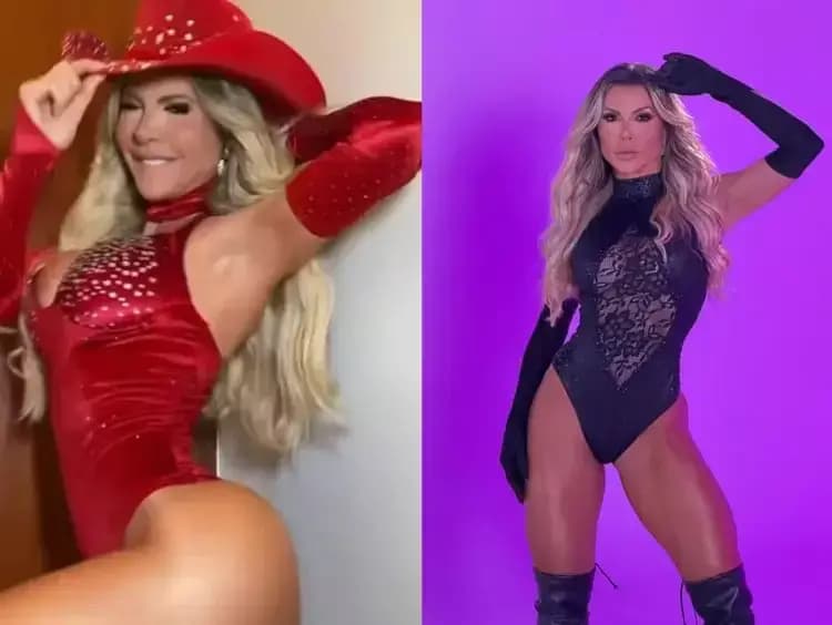 Bailarina de Leonardo com 100 cm de bumbum revela procedimentos estéticos