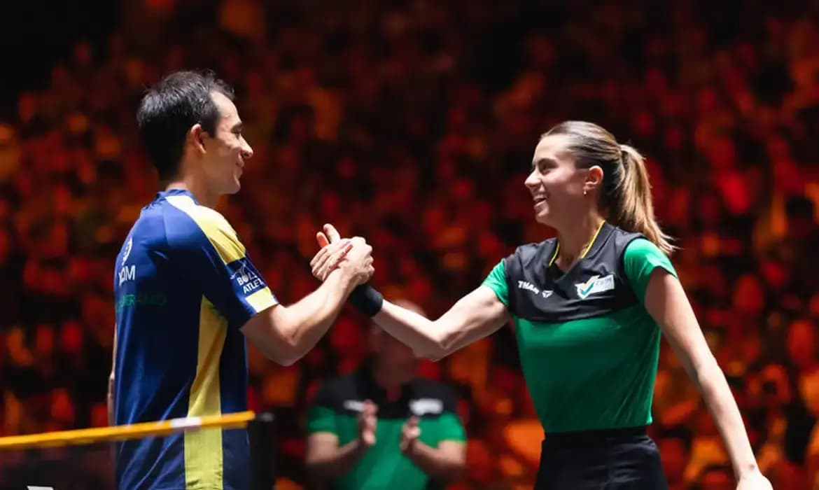 Dupla "Calderashi" avança à final do WTT Star Contender em São Paulo