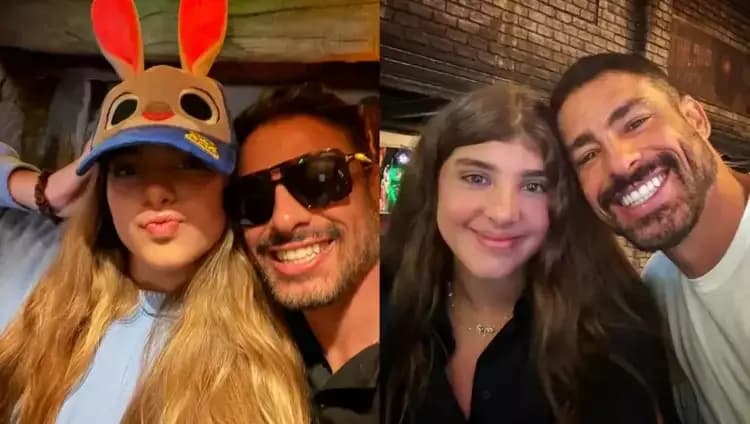 Cauã Reymond explica o que espera dos futuros romances da filha