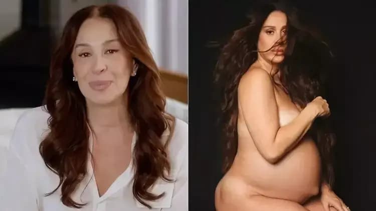 Claudia Raia se irrita com suspeitas sobre gravidez de Luca; entenda