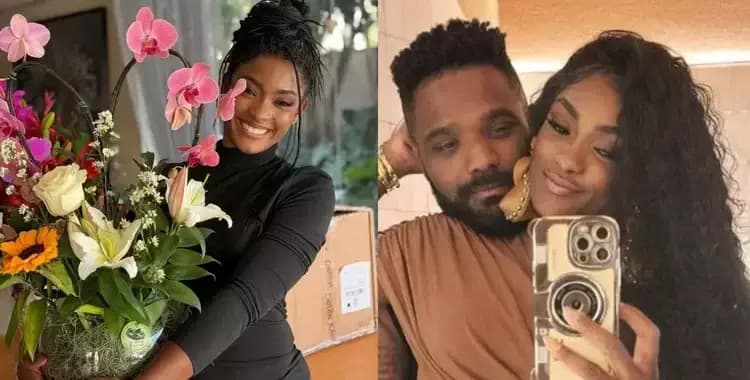 Erika Januza ganha flores e agradece apoio após fim com Arlindinho