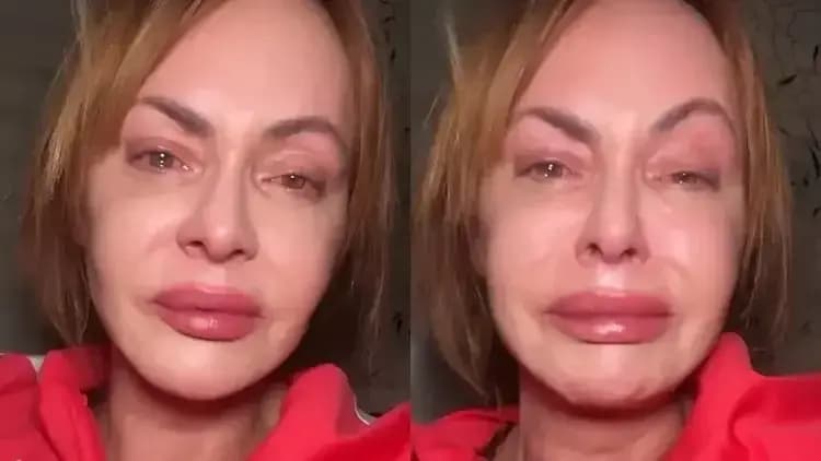 Gaby Spanic, de 'A Usurpadora', chora ao falar de terremotos na Venezuela