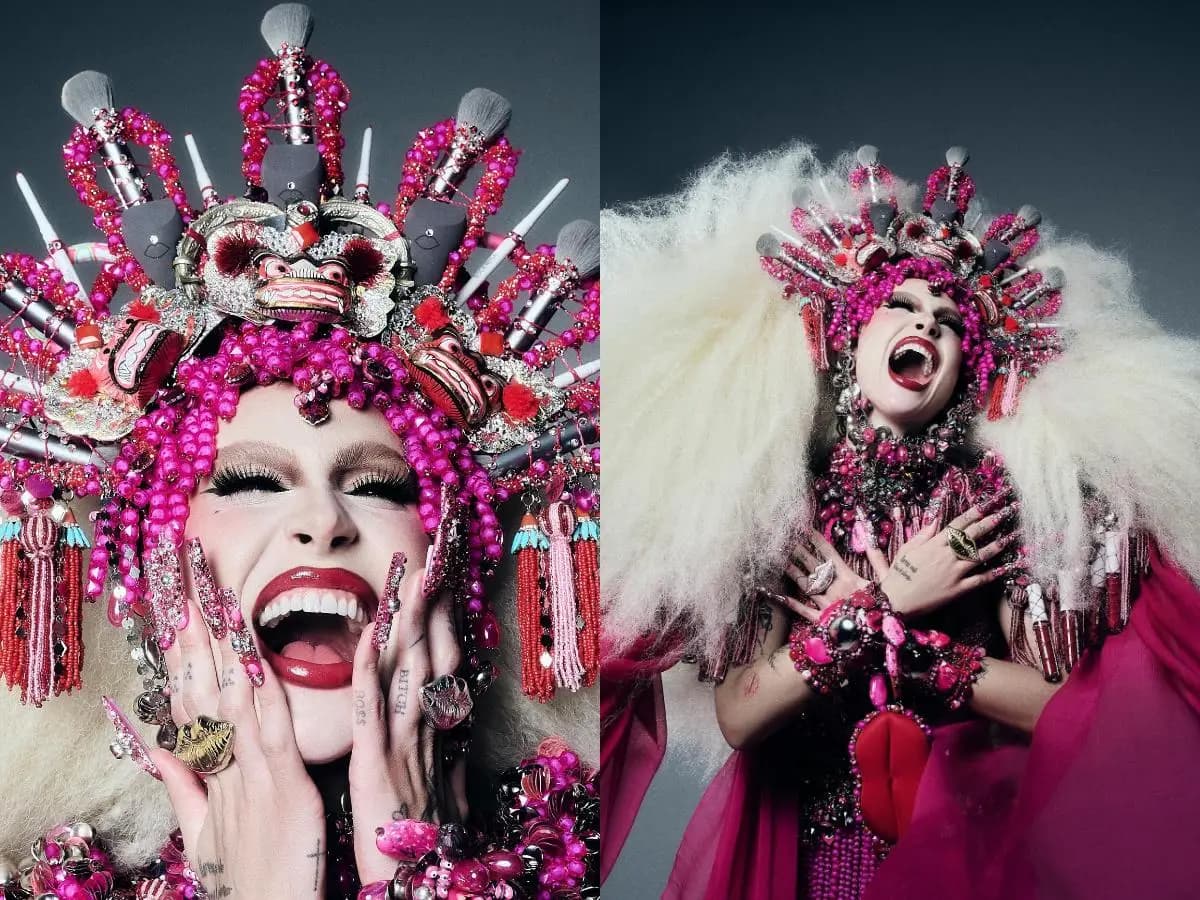 Fantasias inspiradas no folclore brasileiro roubam a cena em baile de Halloween