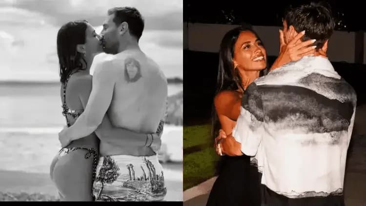 Messi faz 39 anos e Antonela Roccuzzo compartilha fotos raras do casal