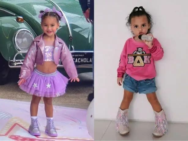 Helena rouba a cena vestida de Beyoncé em aniversário de Mavie