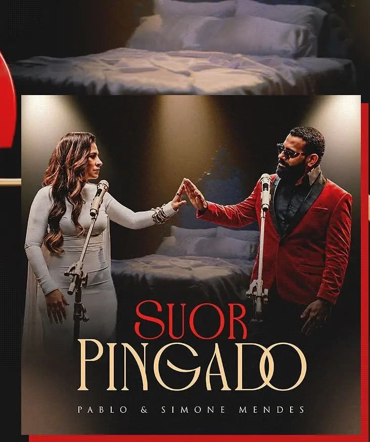 Pablo e Simone Mendes lançam a parceria 'Suor Pingado'