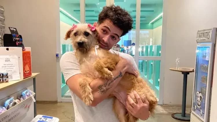 João Guilherme adota cachorrinha e escolha do nome chama atenção: entenda
