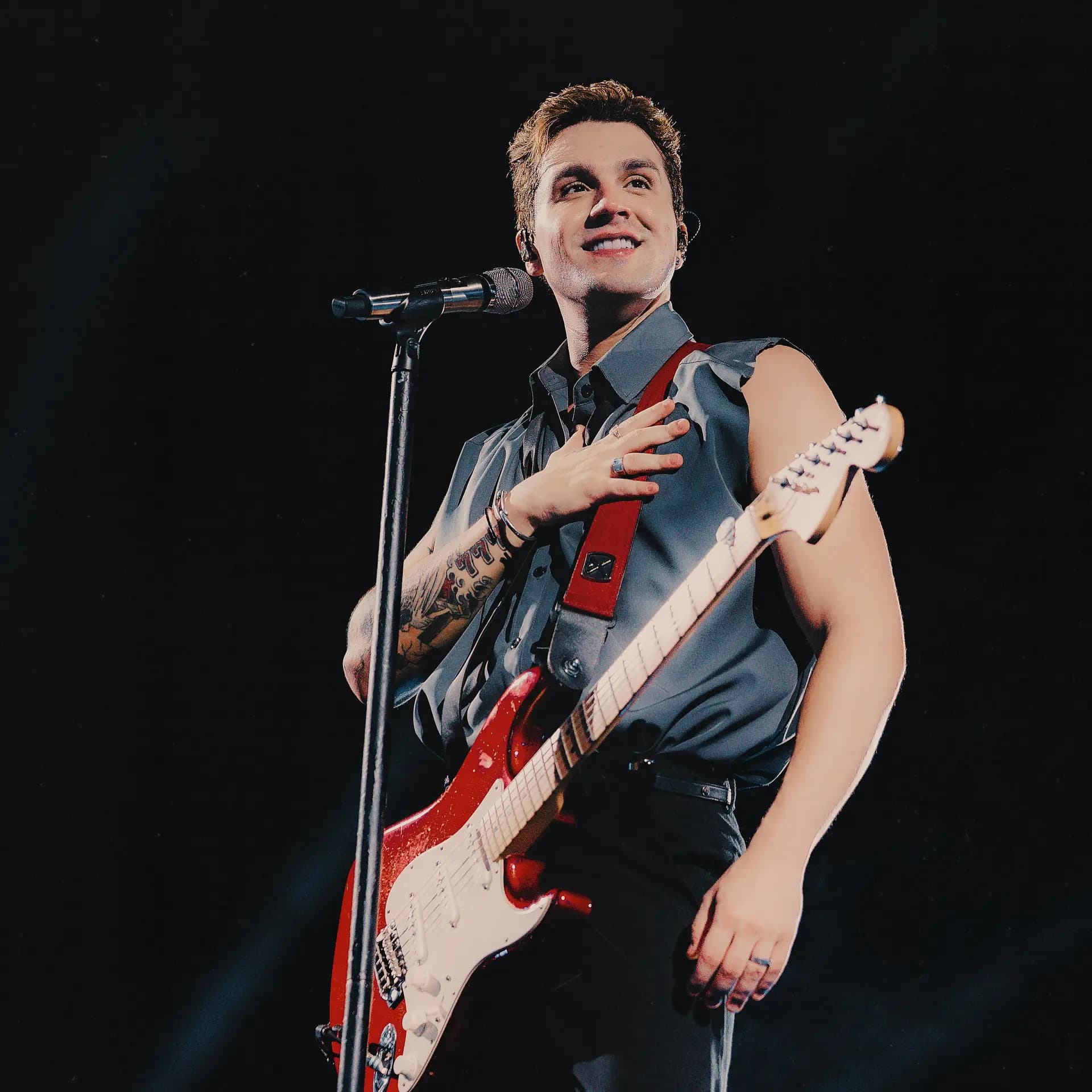 Luan Santana escolhe Goiânia para levar filha ao primeiro show