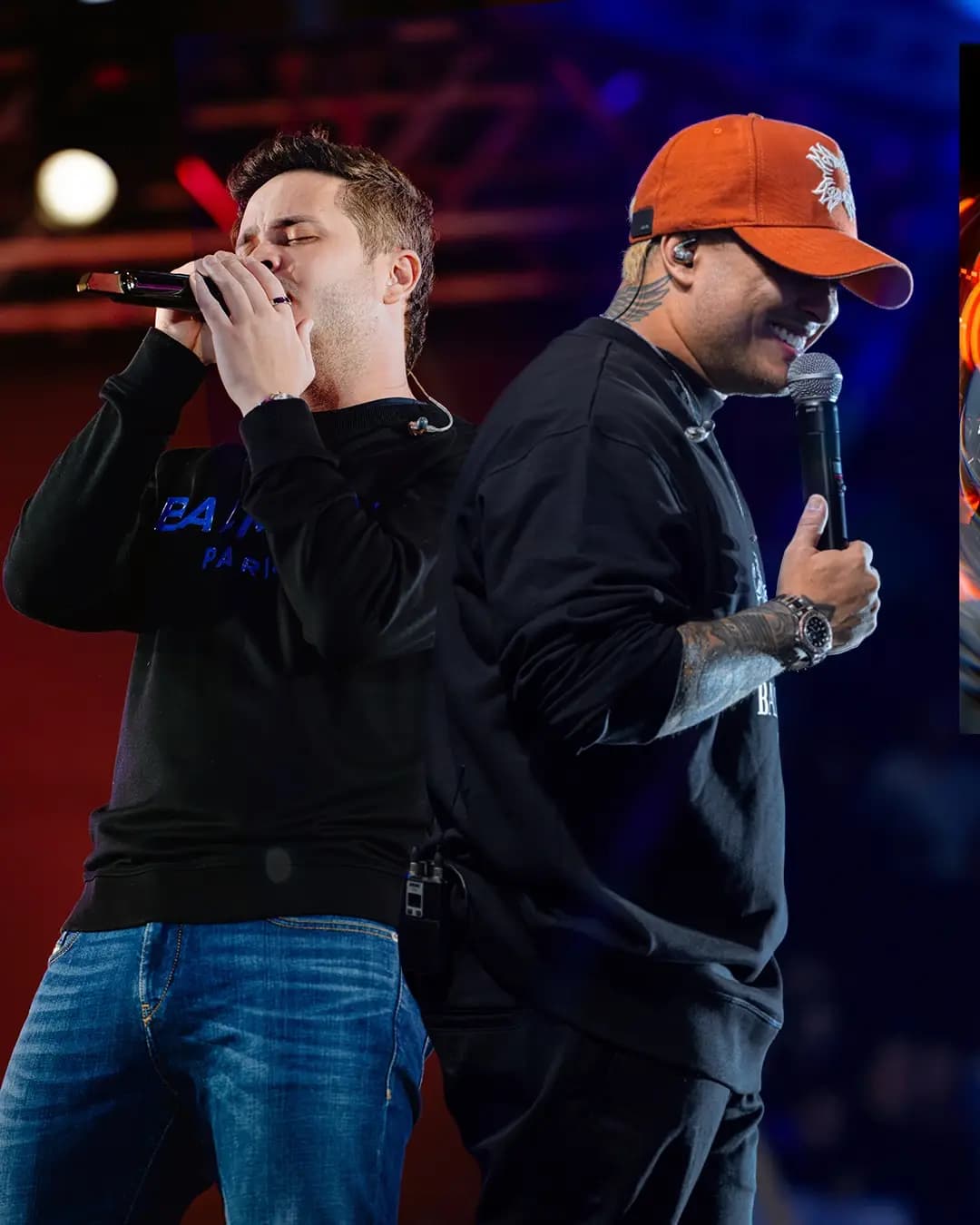 Matheus & Kauan encaram forte chuva e emocionam público no Rodeio Itu