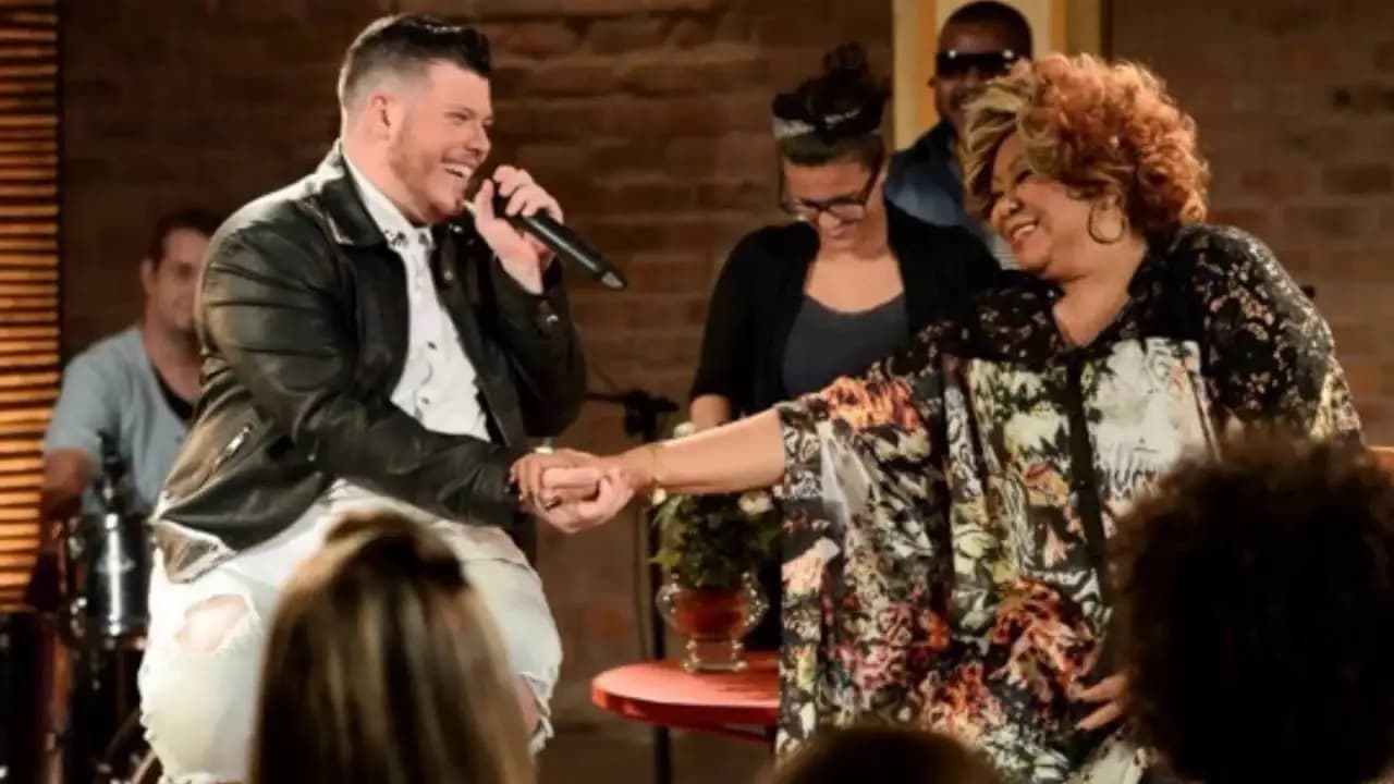 Ferrugem grava projeto em homenagem a Alcione com a cantora