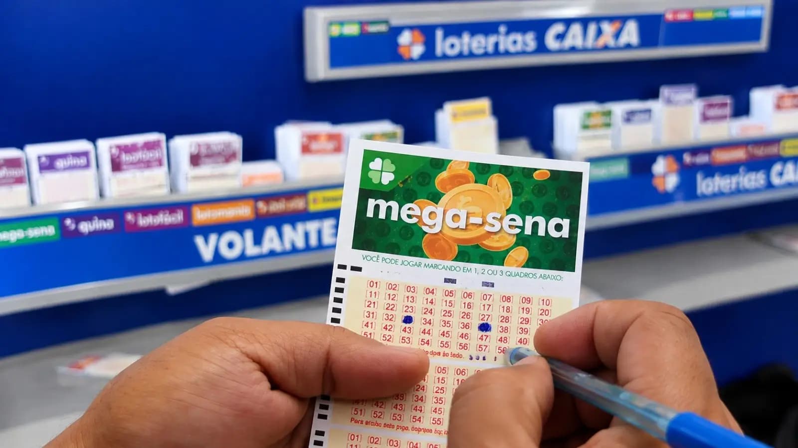 Mega-Sena 3070 acumula e vai a R$ 170 milhões