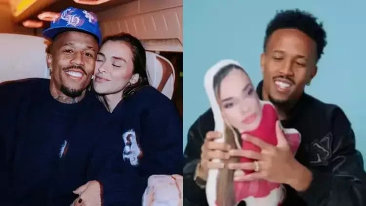 Éder Militão revela objeto curioso que usa quando está longe da esposa