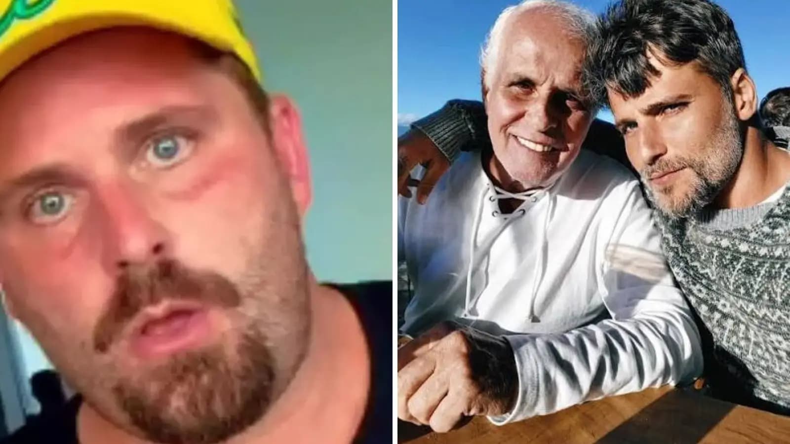 Irmão apoia Bruno Gagliasso depois da morte do pai: "Não existe divergência política"