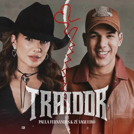 Paula Fernandes e Zé Vaqueiro gravam 'Traidor' em ritmo de forró