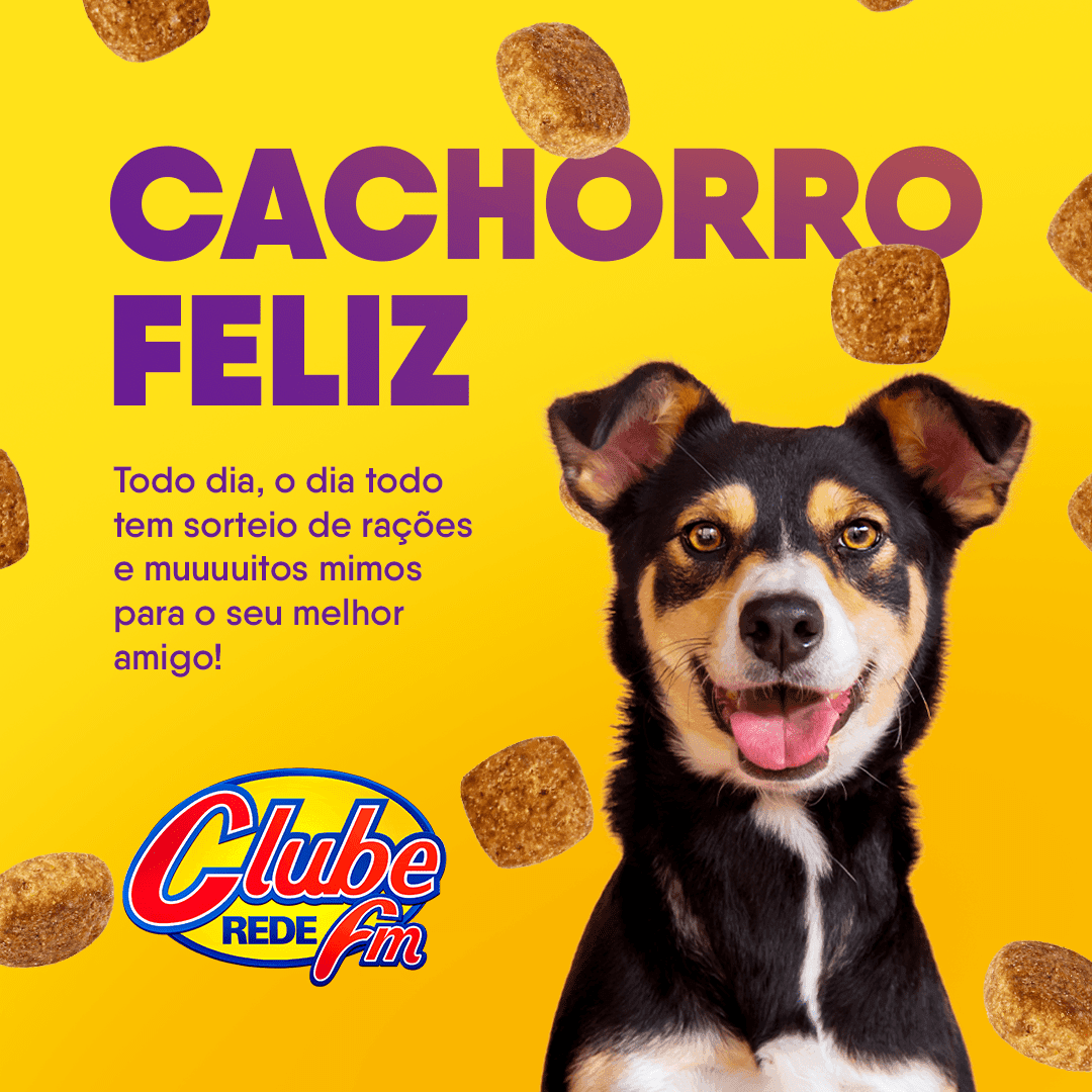 Todo dia tem ração pro seu cachorro na Clube