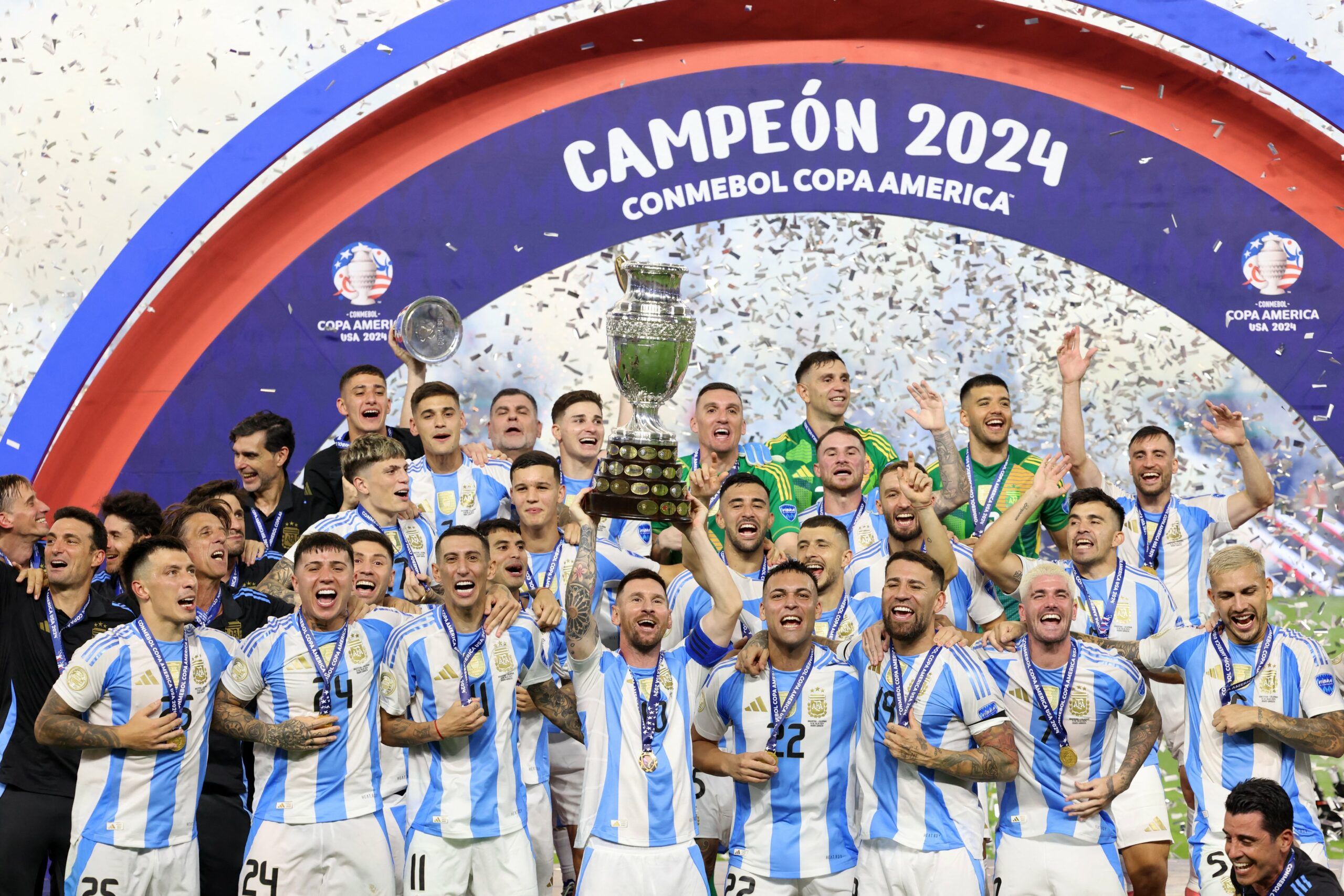 Argentina bate Colômbia na prorrogação e é campeã da Copa América-2024