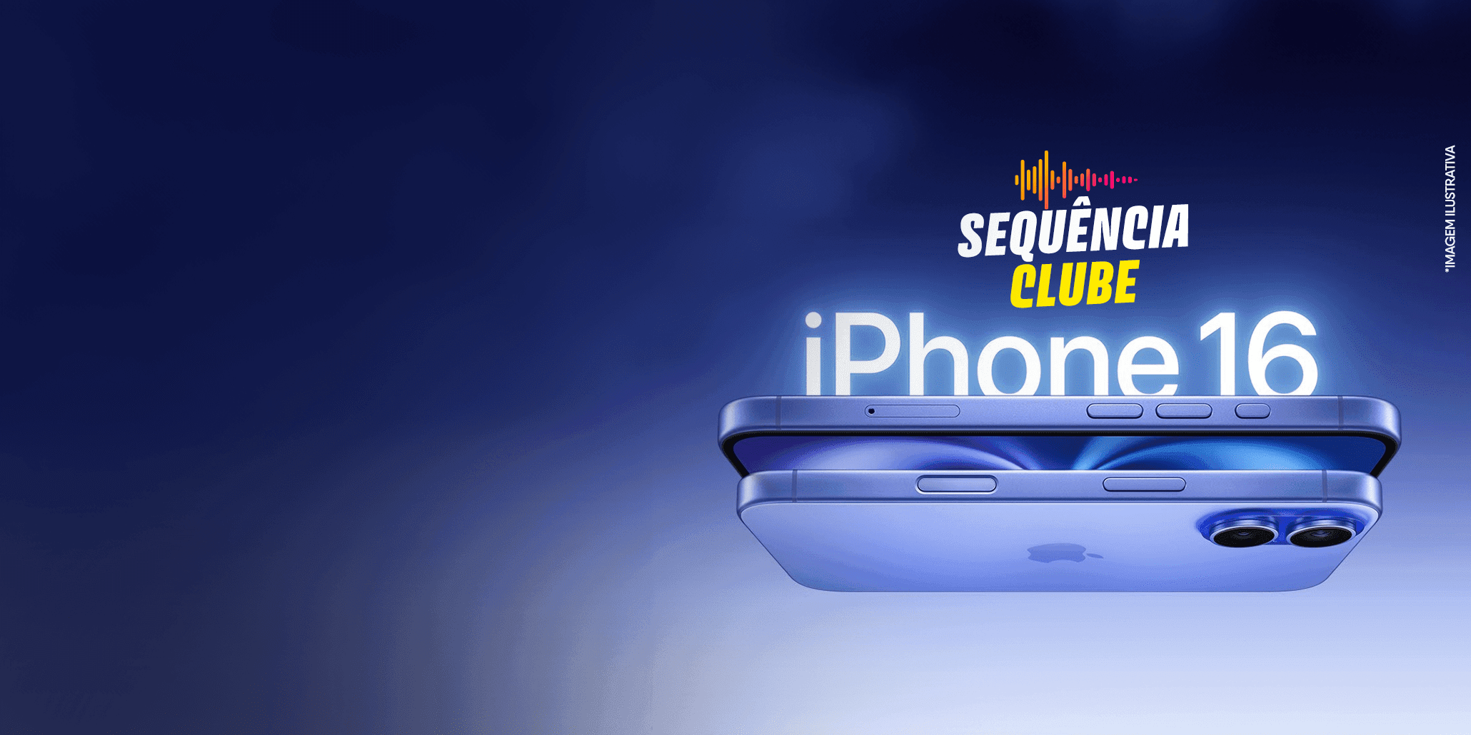 iPhone 16 na nova Sequência Clube