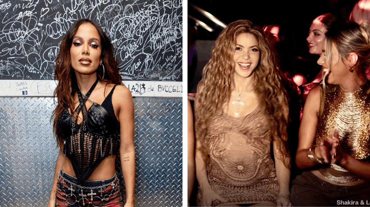 Anitta e Shakira gravam videoclipe juntas em Miami; confira os bastidores!