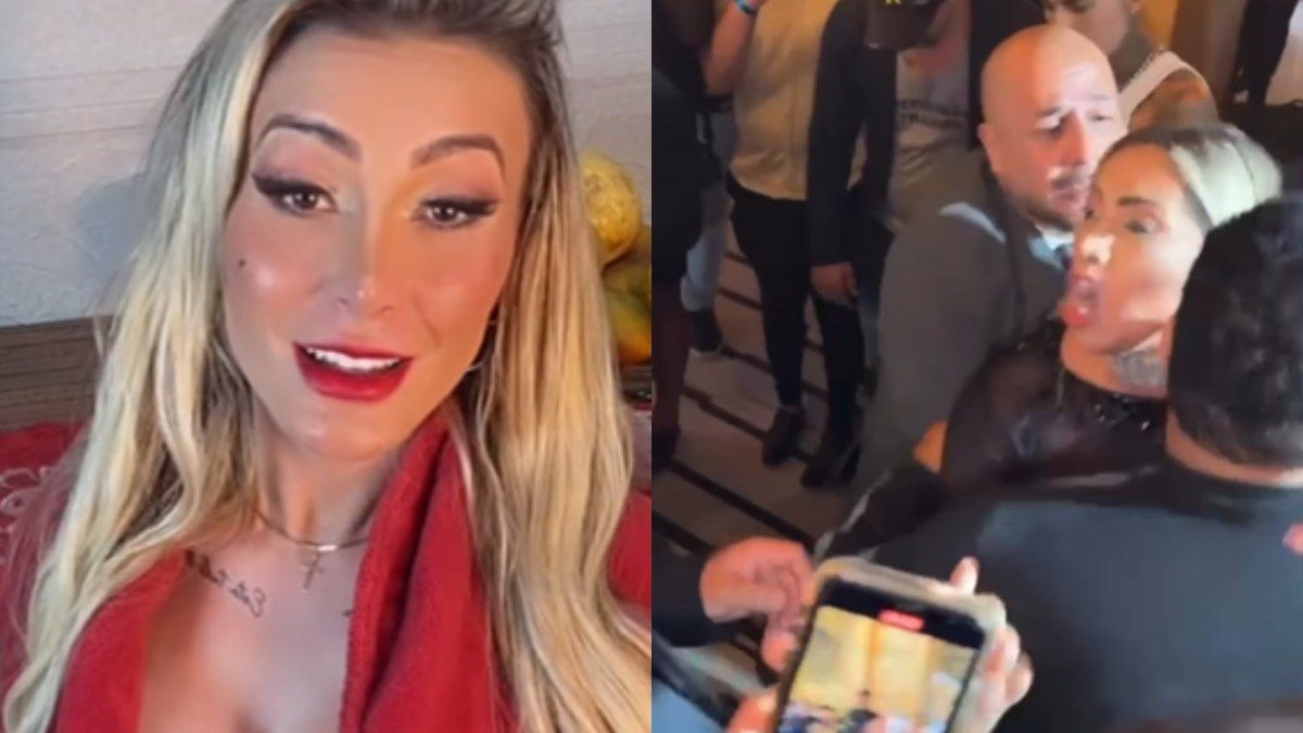 Aniversário de Andressa Urach acaba em barraco e expulsão; entenda