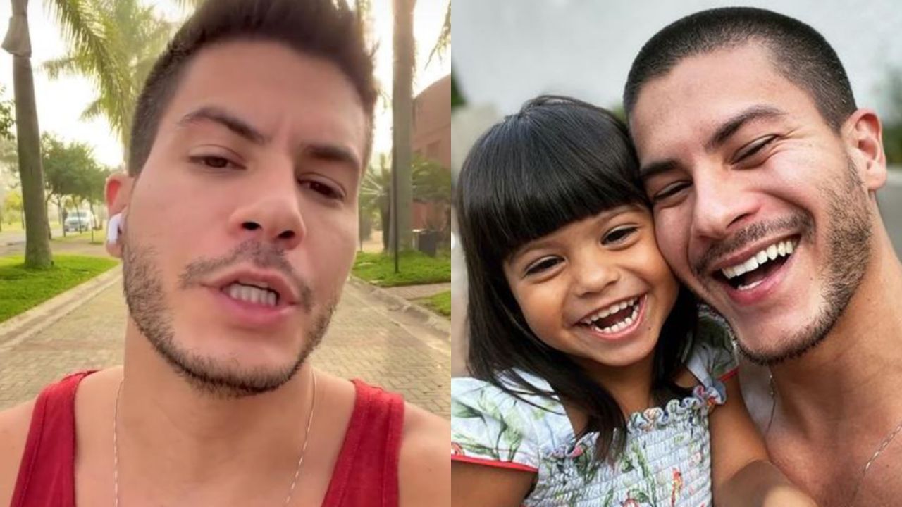 Arthur Aguiar revela motivo de não ter ido à festa de aniversário da filha