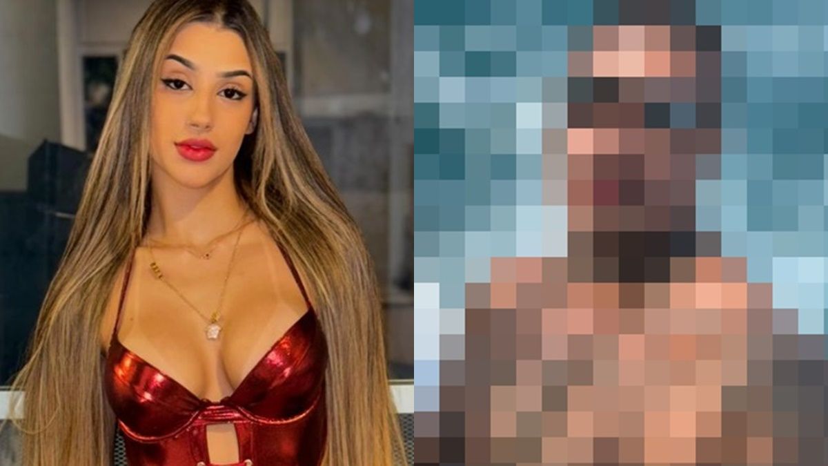 Bia Miranda faz fila andar e é flagrada aos beijos com funkeiro famoso