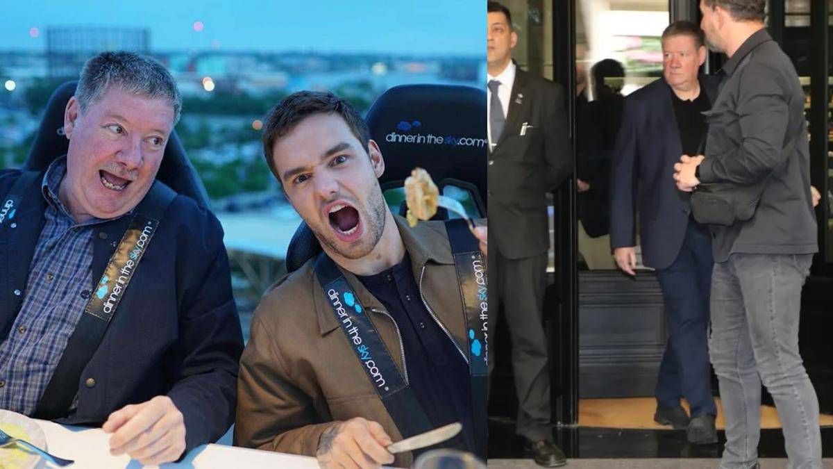 Pai de Liam Payne visita memorial feito por fãs na Argentina