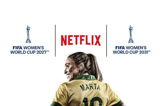 Netflix garante direitos da Copa do Mundo Feminina por R$ 1 bilhão
