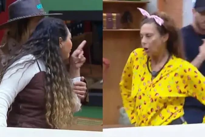 A Fazenda 18: Mãe de Lexa parte para cima de Giovanna e caos toma conta