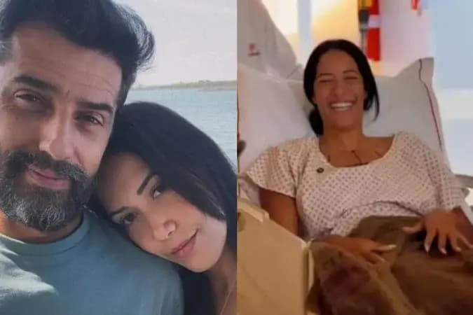 Alberto Cowboy leva esposa para fazer cirurgia plástica de surpresa