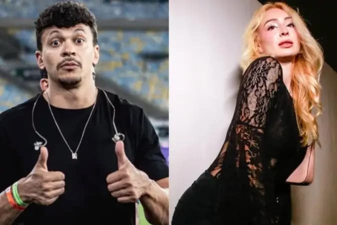 Júlio Cocielo é flagrado em pegação com jogadora de vôlei e web não perdoa