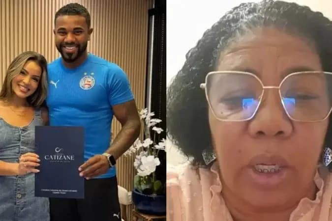 Mãe de Davi Brito descobre casamento do filho pelas redes e se manifesta