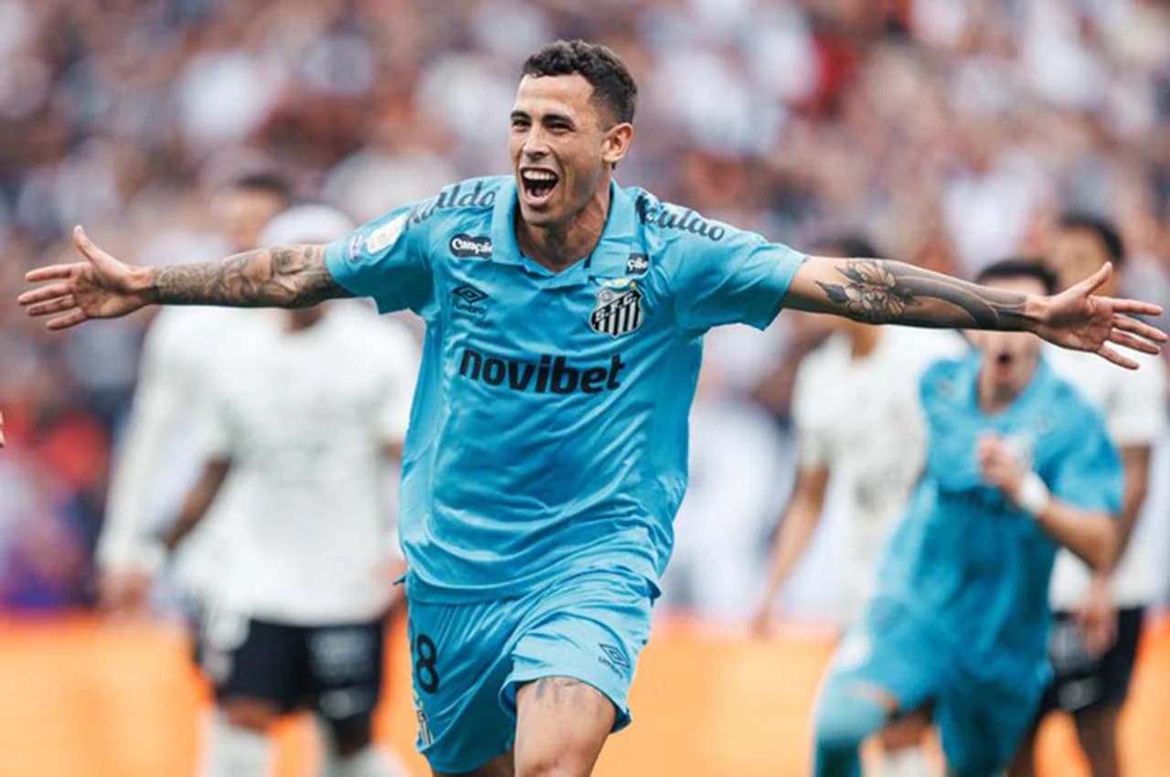 Santos vence o Corinthians em Itaquera e respira no Brasileirão