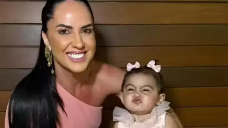 Graciele Lacerda reage a ataque sobre aparência da filha com Zezé; veja