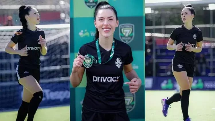 Atleta é expulsa do futsal, volta com equipe própria e se torna vice-campeã
