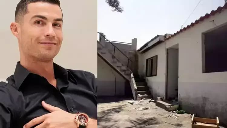 Antes da fortuna: veja a casa simples onde Cristiano Ronaldo cresceu