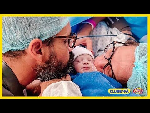 Filha de Juliano Cazarré recebe alta e vai para casa pela 1ª vez após nascimento