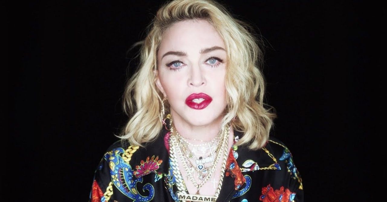 Madonna reúne os seis filhos em foto rara