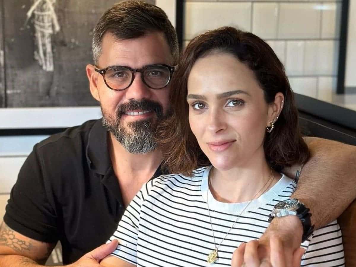 Esposa de Juliano Cazarré descobre síndrome durante 6ª gravidez