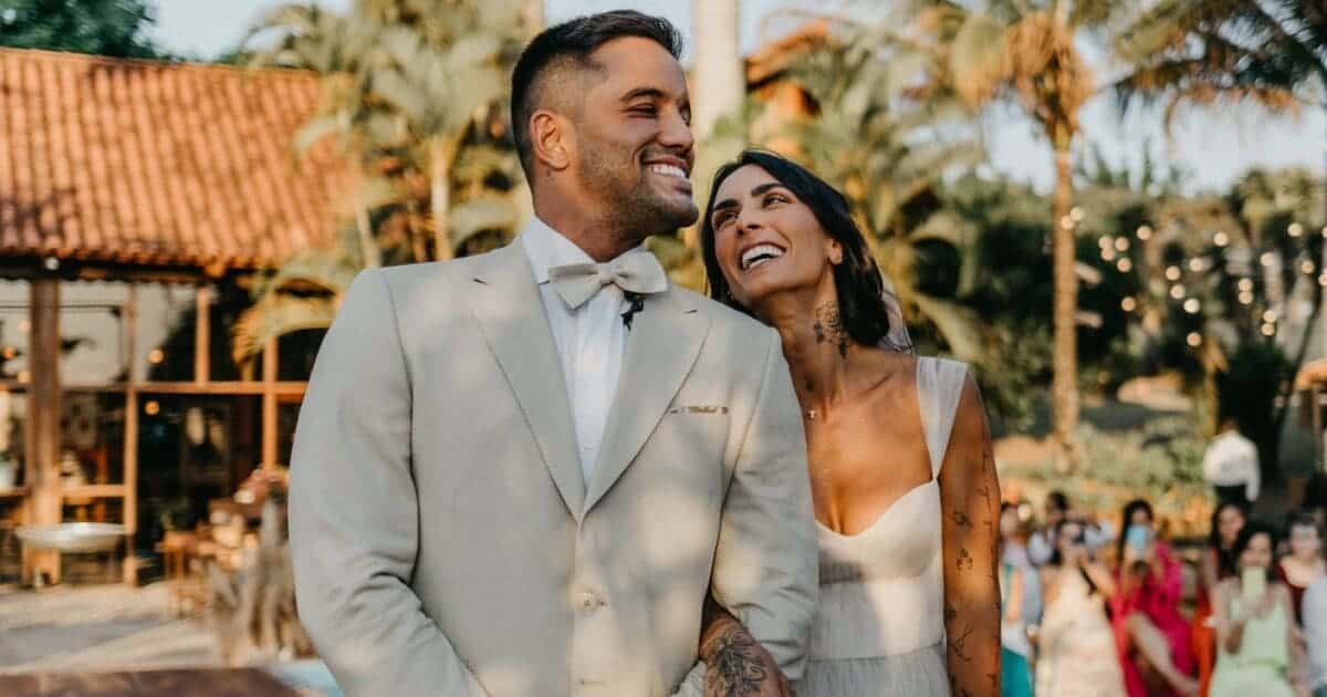 Influenciadores André Coelho e Clara Maia anunciam gravidez de gêmeos