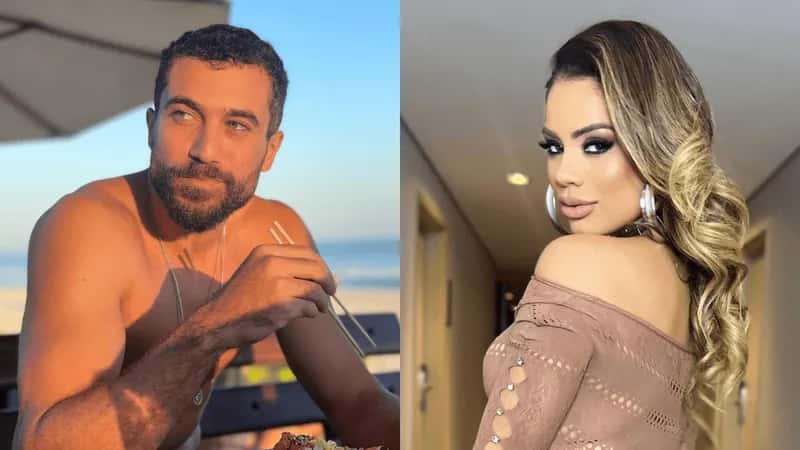 Lexa e ator Ricardo Vianna são flagrados aos beijos