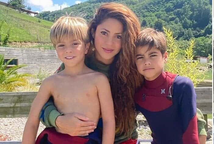 Shakira revela sobre os filhos após separação de Gerard Piqué: “Nunca vi tão felizes”