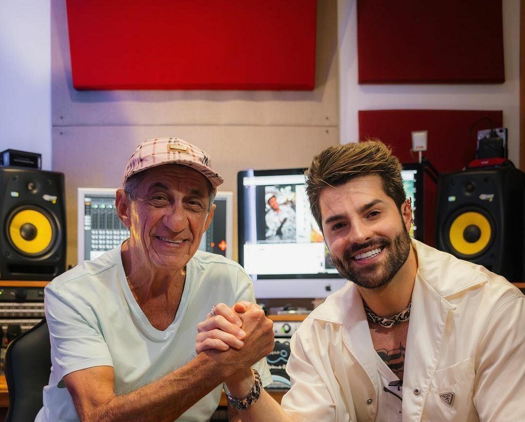 Alok e Fagner selam a paz com remix de sucesso do cantor; vídeo